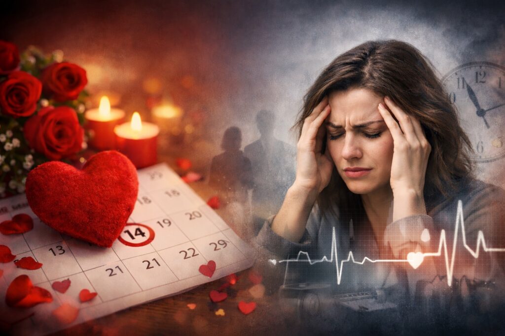 Ataki paniki w walentynki – co robić i kiedy szukać pomocy?